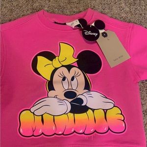 zara new sweatshirt disney sz18-24 m